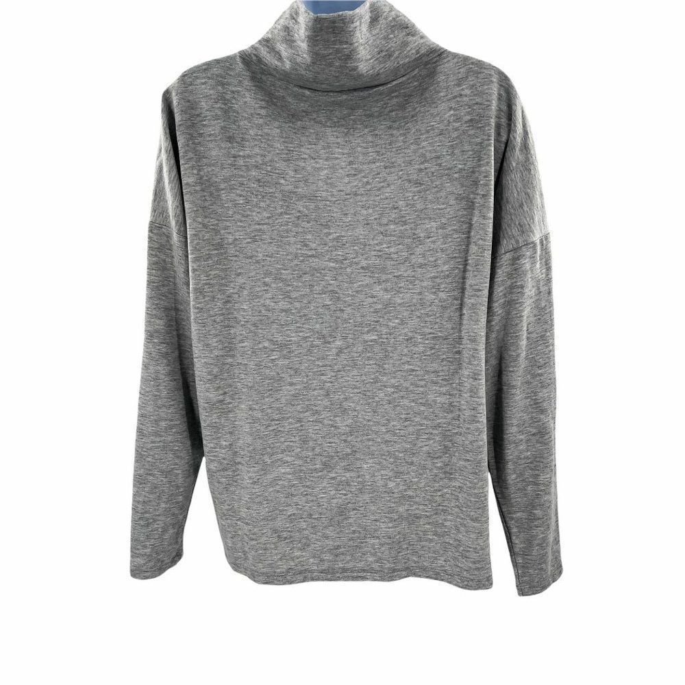 Joy Lab Grey Turtleneck Fleece Lined Sweater XS - Picture 2 of 7